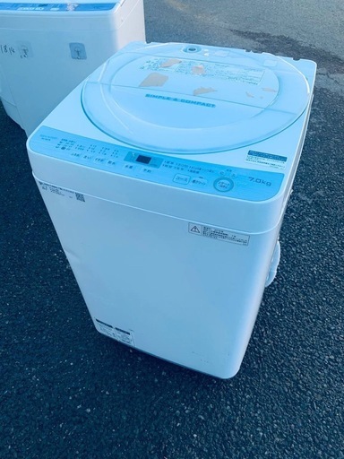 ②✅SHARP 電気洗濯機✅ ✅ES-GE7B-W✅