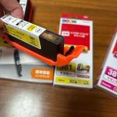 Canonプリンターインク3色　未使用の画像