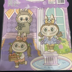 ラブブ　3Dシール　ぷくぷくシール　ボンボンドロップシールの画像