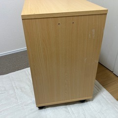 キャスター付き3段チェスト 子供用タンス の画像