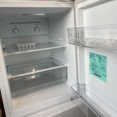 【美品  　148L】2023年製 Haier（ハイアール）ノンフロン冷凍冷蔵庫  自動霜取り機能付き の画像