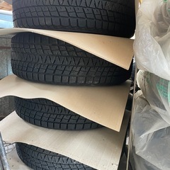 取引中⭐︎60ハリアーなどに　スタッドレスタイヤホイール付　四本セット⭐︎ブリザック　　の画像