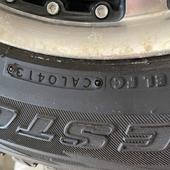 取引中⭐︎60ハリアーなどに　スタッドレスタイヤホイール付　四本セット⭐︎ブリザック　　の画像