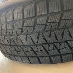 取引中⭐︎60ハリアーなどに　スタッドレスタイヤホイール付　四本セット⭐︎ブリザック　　の画像
