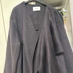 ウール100％のコートの画像