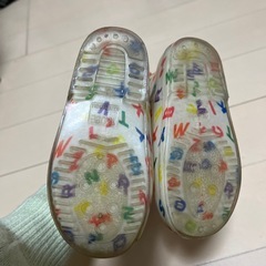 （15cm)はらぺこあおむしの長靴　レインシューズの画像