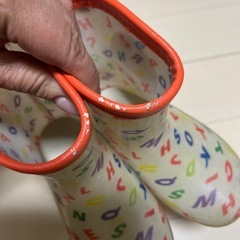 （15cm)はらぺこあおむしの長靴　レインシューズの画像