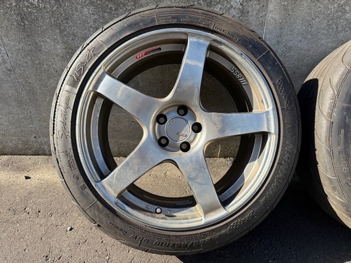 SSR GTV01 18インチ 8.5J +44 5H PDC100 86