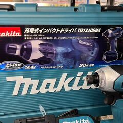 🪛makita🪛充電式インパクトドライバ🪛TD134DSHX🪛バッテリー２個、充電ドック、ケース、説明書完備🪛14.4V🪛No.7146🪛の画像
