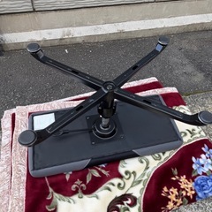 【美品】　Bauhutte/バウヒュッテ ゲーミングオットマンワイド BOT-700-BK 幅71cm ブラック　スツール/チェアの画像