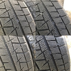 14インチ スタッドレスタイヤ155/65R14 4本 転がし用の画像