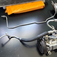【S15 シルビア SR20DETエアコンコンプレッサー一式 】シルビアエアコン
値下げ交渉OK‼️の画像