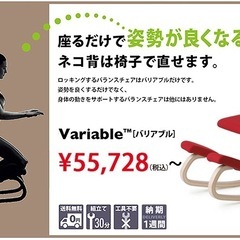 【美品】STOKKE VARIER Variable Balans バランスチェア 北欧 ノルウェー製 2万円の画像