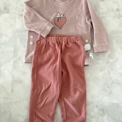 子供　部屋着セットの画像