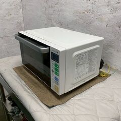 【YAMADA】 ヤマダ 電子レンジ YMW-S18B1 2017年製 動作確認済み ホワイト キッチン家電 フラットテーブル A1083の画像