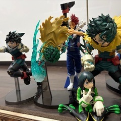 ヒロアカ箱無しフィギュア9体セットの画像