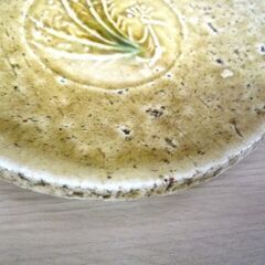 食器 皿 小皿 美濃焼 黄瀬戸 銘々皿 5枚 直径 約15cm 中古 共箱付き 苫小牧西店の画像