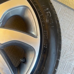 165/55r14ホイルと夏タイヤの画像