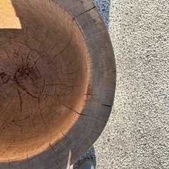 杵と臼　餅つきセット　巨大
の画像