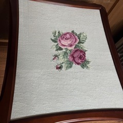 木製　サイドテーブルの画像