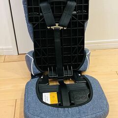 日本育児チャイルドシート トラベルベストEC+ デニム【外箱あり】おまけ：抜け出し防止カバーの画像