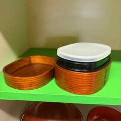 曲げわっぱ風お弁当箱の画像