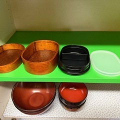 曲げわっぱ風お弁当箱の画像