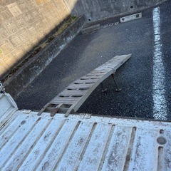 限定地域1000円でお届け🛻ただのラダーです🛵二輪・バイク搬出・搬入🛵 バイク スロープ 折りたたみ アルミラダー アルミブリッジ の画像