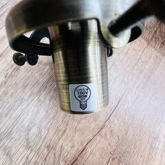 【REGASTOCK川崎店】【動作確認済み】インターフォルム ペンダントライト クリアクラック しずくフォルム レトロ ②の画像