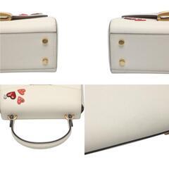 ケイトスペード  ハンドバッグ ホワイト  Kate Spade ハート エンベリッシュ スモール トップ ケイティの画像