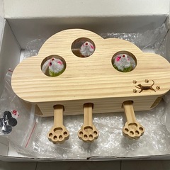 猫用おもちゃ『猫の下僕』もぐらたたきの画像