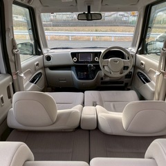 初売り2日から‼️アラウンドビューモニター付き☆26年式☆月々9千円〜分割払い可❗️ 車検2年付き！【名義変更代込み】大人気☆日産 デイズルークス☆HDDナビ付き☆走行中DVD見れます☆ETC付き☆アラウンドビューモニター付き☆両側電動スライドドア☆ドラレコ付き☆社外アルミ☆事故修復歴無し☆スマートキー☆フルオートエアコンそのまま乗って帰れます❗️の画像