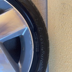 165/55r14アルミホイールとタイヤの画像