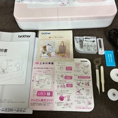 美品★brotherコンパクトミシンA37-SP★整備済の画像