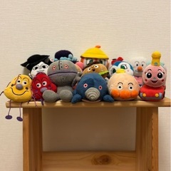 アンパンマンのぬいぐるみの画像