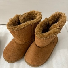子供用ボアシューズ2点セットの画像