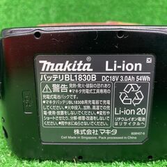 未使用 マキタ BL1830B 18Vバッテリー✨✨うるま市田場✨の画像