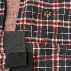 フレッドペリー　チェックジャケットの画像