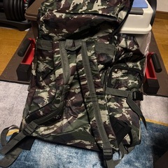 迷彩リュックサック大容量の画像
