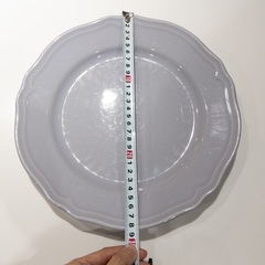 波佐見焼、IKEA大皿6枚セットの画像