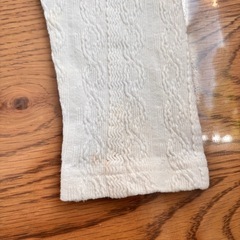 90cm ベビータイツ 白色の画像