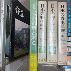 植物図鑑、野草の本の画像