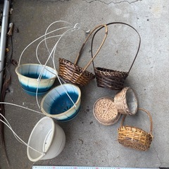 吊り鉢　植木鉢　まとめ売りの画像