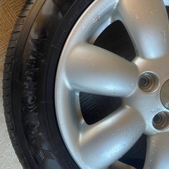 155/65r14ホイールとタイヤになりますの画像