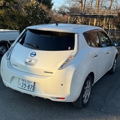 日産リーフ 検査付き 45000km  29 年の画像