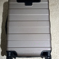無印良品（MUJI） キャリーケース 35L 機内持ち込み可 ゴールドの画像