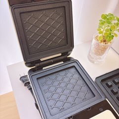 ホットサンドワッフルメーカーの画像