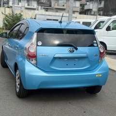 トヨタ　アクアG 平成25年　走行距離5万キロ　車検2年間　プッシュスタートの画像
