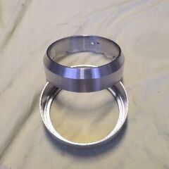 ヤマハ MT-01 Tecc Design アルミ製 エキゾースト マフラー カバーの画像