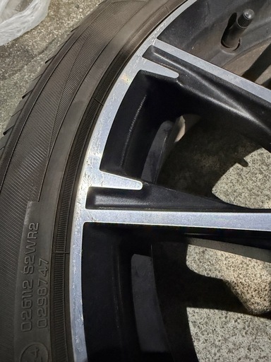 トヨタ　86後期純正ホイール　タイヤつかえます使えます